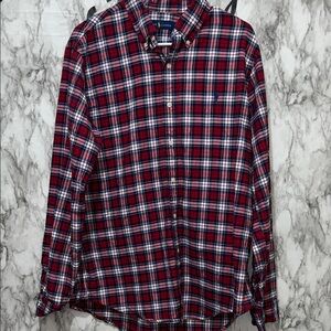 Polo by Ralph Lauren Red and Blue Plaid Shirt